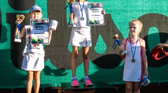 Детский турнир по большому теннису US OPEN 2017