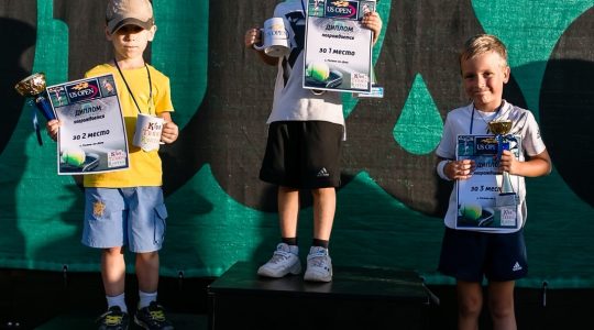 Детский турнир по большому теннису US OPEN 2017
